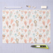 Boho Tribal Woodland Animal Party Gift Bag Tissuepapier (Craft)