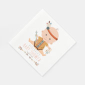 Boho Tribale Baby Shower Servetten (Hoek)