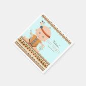 Boho Tribale Baby Shower Servetten (Hoek)