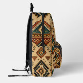 Boho Tribale Geometrische Patroon Rugzak | Ethnisc (Links)
