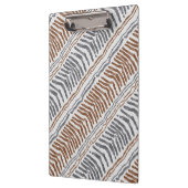 Boho Tribale Gestreepte Klembord (Links)
