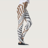 Boho Tribale Gestreepte Leggings (Rechts)