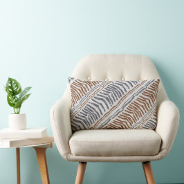 Boho Tribale Gestreepte Lendekussen Kussen