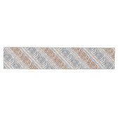Boho Tribale Gestreepte Tafel Runner Medium Tafelloper (Horizontaal)