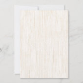 Boho Tribale Herten Schedel Baby Shower Uitnodigin Kaart (Achterkant)