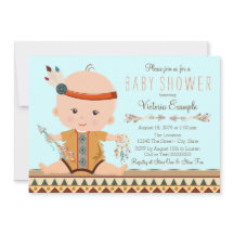 Boho Tribale Jongens Baby Shower