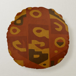 Boho Tribale Patroon Ronde Kussen