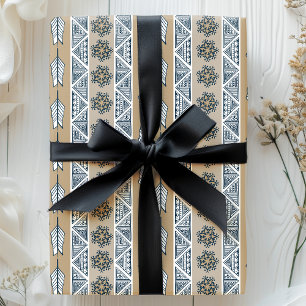 Boho Tribale Pijlpatroon Cadeaupapier