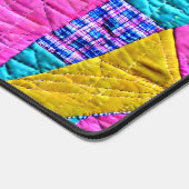 Boho Trompe L'oeil Patchwork Quilt geïnspireerd Bureaumat (Hoek)