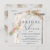 Boho Tropical Arch Vrijgezellenfeest Kaart (Voorkant / Achterkant)