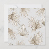 Boho Tropical Arch Vrijgezellenfeest Kaart (Achterkant)