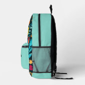 Boho Tropical Backpack for Teen Girls Bedrukte Rugzak (Rechts)