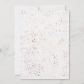 Boho Tropical Beach Floral Vrijgezellenfeest Kaart (Achterkant)