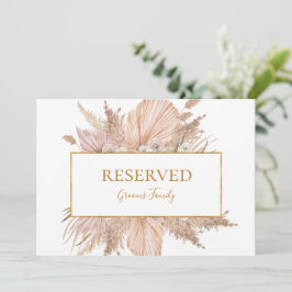 Boho Tropical Botanical | Gereserveerd teken