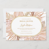 Boho Tropical Botanical | Horizontaal Vrijgezellen Kaart (Voorkant)