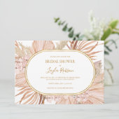 Boho Tropical Botanical | Horizontaal Vrijgezellen Kaart (Staand voorkant)