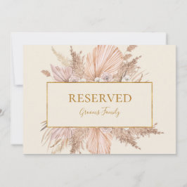 Boho Tropical Botanical | Voorbehouden kenteken vo