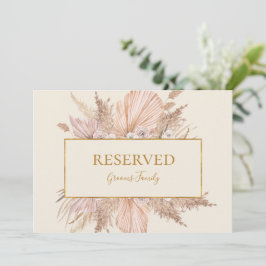 Boho Tropical Botanical | Voorbehouden kenteken vo
