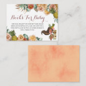 Boho Tropical Luau Books for Baby Enclosure Kaart (Voorkant / Achterkant)