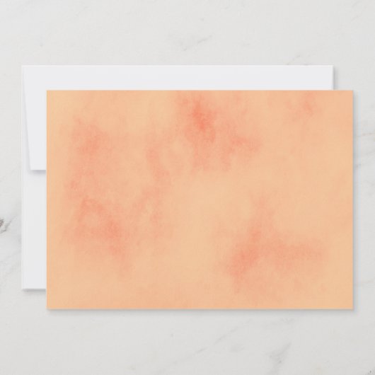 Boho Tropical Luau Dank je wel Bedankkaart (Achterkant)