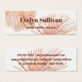 Boho Tropical Mini visitekaartje (Voorkant /achterkant)