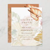 BOHO Tropical Pampas Grass Wedding (Voorkant / Achterkant)