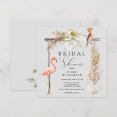 Boho Tropical Wedding Arch Vrijgezellenfeest Kaart (Voorkant / Achterkant)