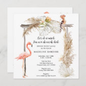 Boho Tropics Buiten Vrijgezellenfeest Kaart (Voorkant / Achterkant)