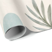 Boho Tropisch Abstract Cadeaupapier (Rol Hoek)