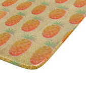 Boho Tropische Ananas Snijplank (Hoek)