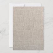 Boho Tropische Baby Shower Uitnodiging (Achterkant)