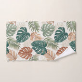 Boho Tropische Bladeren Bad Handdoek (Handdoek)