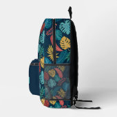 Boho Tropische Bladeren Rugzak (Rechts)