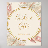 Boho Tropische Botanische Ivoren Kaarten en Cadeau