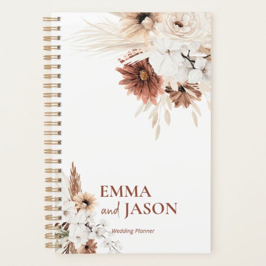 Boho Trouw Checklist Planner (Voorkant)