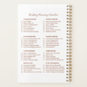 Boho Trouw Checklist Planner (Achterkant)