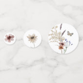 Boho Trouwconfetti Confetti (Voorkanten)