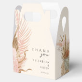 Boho Trouwdoos Geschenkschachtel Bedankdoosjes (Geopend)