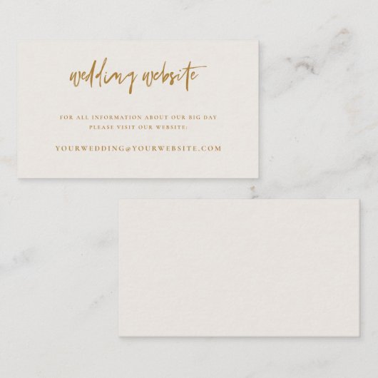 Boho Trouwwebsite Details Bijlagekaart C103 Informatiekaartje (Voorkant / Achterkant)
