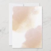 Boho Tuin Herfst in Liefde Vrijgezellenfeest Kaart (Achterkant)