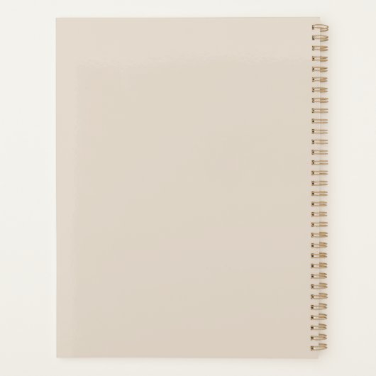 Boho Tuin Planner (Achterkant)