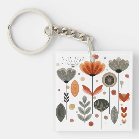 Boho Tuin Sleutelhanger (voorkant)