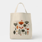 Boho Tuin Tote Bag (Achterkant)
