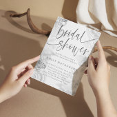 Boho Tuin & Vlinder Bruiloft Kaart