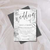 Boho  Tuin & Vlinder Bruiloft Kaart