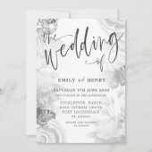 Boho  Tuin & Vlinder Bruiloft Kaart (Voorkant)