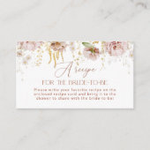 Boho tuinbloem informatiekaartje (Voorkant)