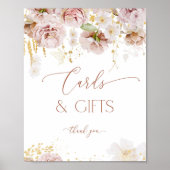 Boho tuinbloemen Kaarten en Poster van Gifts (Voorkant)