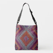 Boho  Turks Kilim Rug Crossbody Tas (Achterkant)