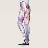 Boho Twigs and Feathers: Modieuze kunstwerken Leggings (Links)
